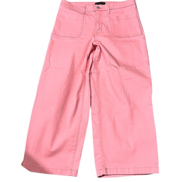 Sanctuary Pants - Sanctuary Denim Wide Leg Crop High Rise inseam 25